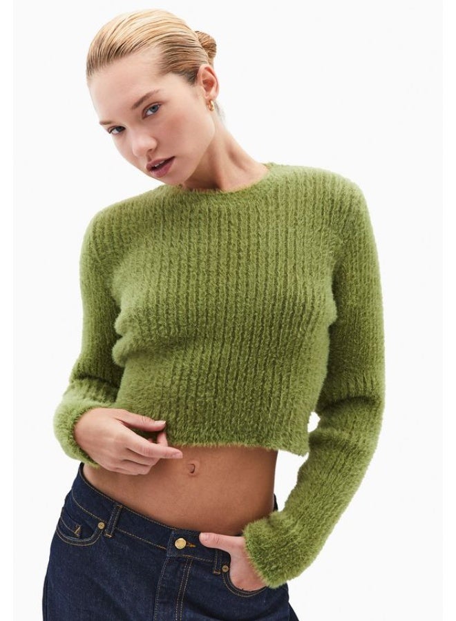 OXXO Soft-Texture Crop Sweater - Image 2